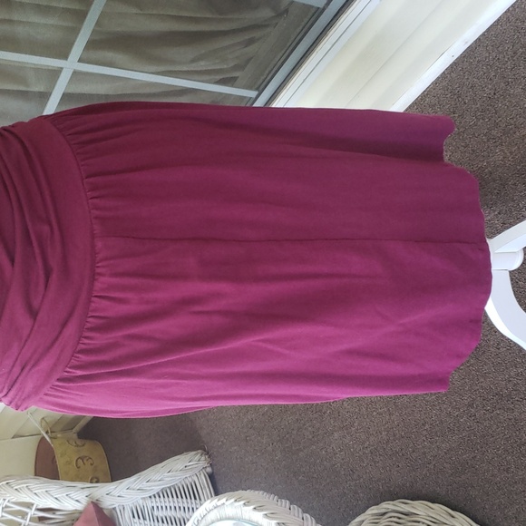 Athleta Sleeveless Ruched Side Pocket Front Dress - Picture 6 of 12